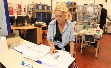 Des participantes pendant la formation Industri&#039;elles.