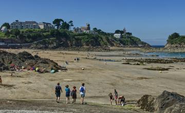 La plage de la Comtesse à Saint-Quai-Portrieux (22)