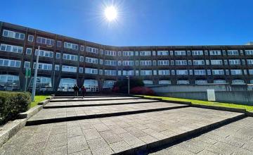 Le bâtiment de la faculté de santé de l'UBO à Brest.
