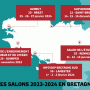 Cartographie des salons post-bac en Bretagne 2023-2024