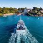 Photographies aériennes par drone du Port Clos sur l&#039;Ile de Bréhat