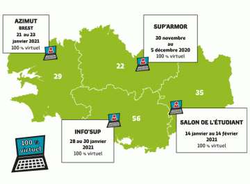 Dates des salons en Bretagne