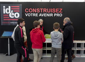 Un stand Idéo en février 2020