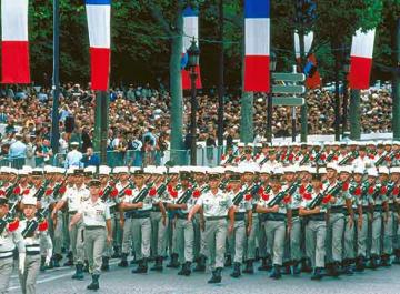 Défilé du 14 juillet sur les Champs-Élysées