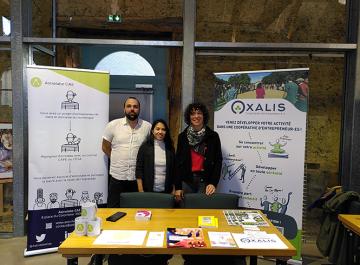 Un stand partagé entre les CAE Astrolabe et Oxalis