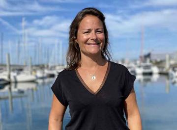 Portrait de Marion Olivier, organisatrice d’événements nautiques