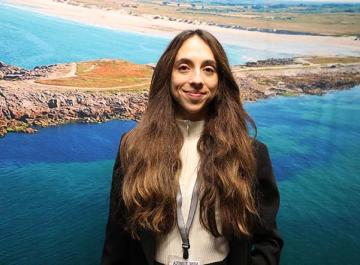 Mathilde Thouzeau, Enseignante en économie-gestion en BTS Tourisme au lycée Laënnec à Pont-L’Abbé.