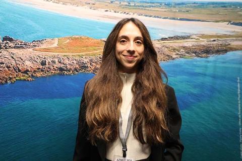 Mathilde Thouzeau, Enseignante en économie-gestion en BTS Tourisme au lycée Laënnec à Pont-L’Abbé.