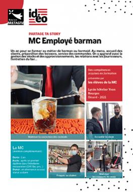 MC Employé Barman Visuel de la fiche MC Employé barman