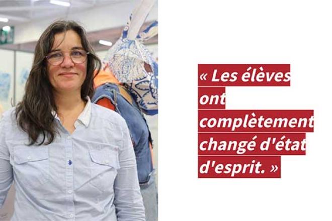 Christelle Capitaine, professeure au lycée Jean-Moulin à Saint-Brieuc. Christelle Capitaine, professeure au lycée Jean-Moulin à Saint-Brieuc.